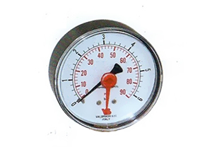 Abs Horizontal 1/4 pressure gauge G Dn50 [ MTL - Lusogomma ]
