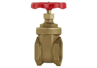 Brass wedge valve Pn10 - MTL - Lusogomma