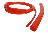 Red Nylon Rod. PA6 - MTL - Lusogomma