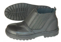 Sapato de Couro C/ Biqueira de Aço - MTL - Lusogomma