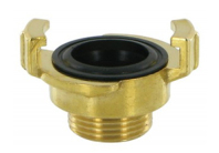 Brass Geka fitting R male - MTL - Lusogomma