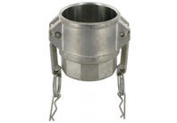 Stainless Steel Camlock Racords Type D - MTL - Lusogomma