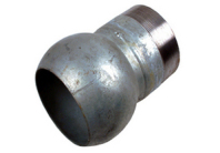 Threaded male Iron Galv. Bauer 308r-S74 * - MTL - Lusogomma