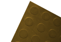 Floor Brown Circles Pavigom - MTL - Lusogomma