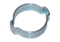2 Ear clamp Hose Clamp - MTL - Lusogomma