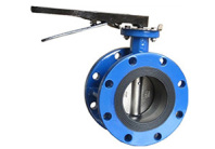 Butterfly valve Alumin. 8 F flanged Dn 100 - MTL - Lusogomma