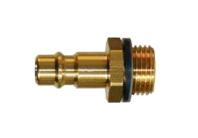 Brass sheet Rectus 26-male thread - MTL - Lusogomma
