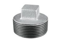 Male (Taco) Galvanized Cap - MTL - Lusogomma